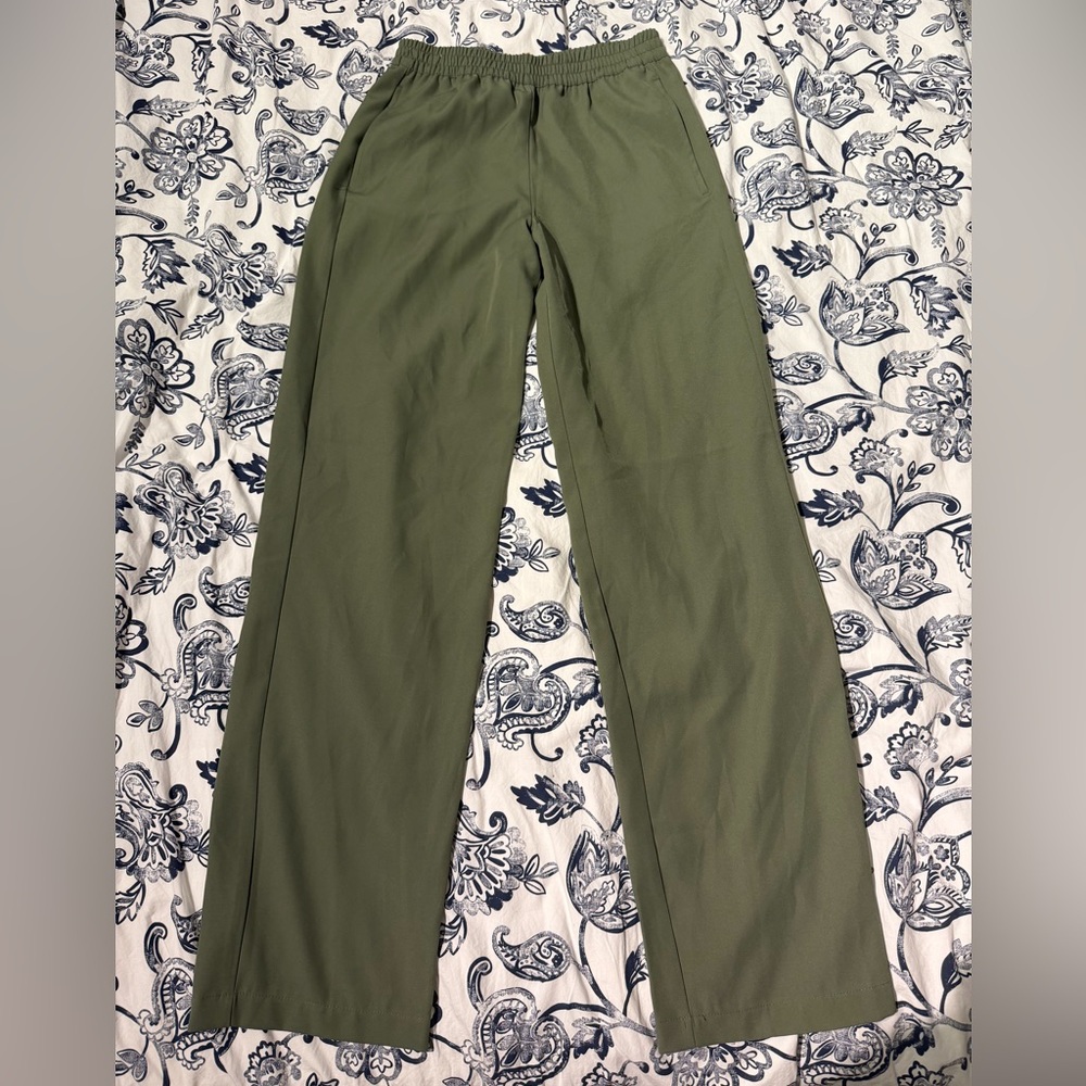 Women's Olive Green Chinos